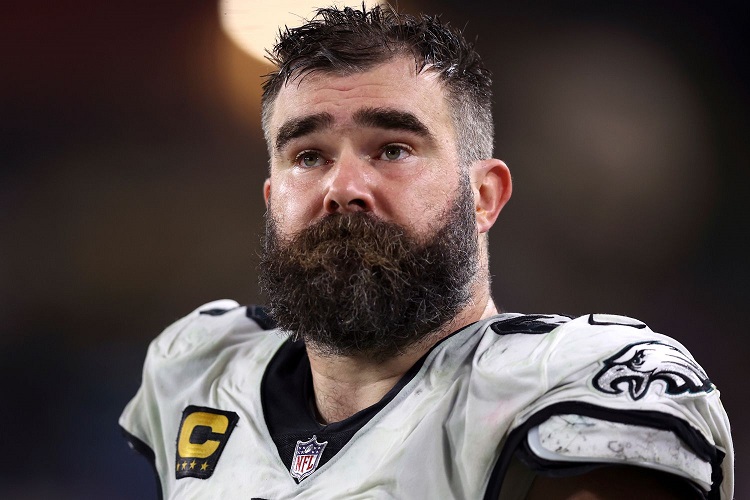 Jason Kelce, 36, har ännu inte reagerat på sin pensionering